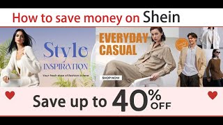 Free Shein Coupon Code  Save up to 20 Off [upl. by Macdonell]