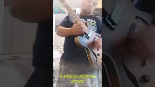 Radek Pollak domaci učeni na 🎸kitaru🎸 [upl. by Eecart]