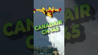 Water Bomber Firepower  Canadair CH415 Flying Firefighter shorts aviation [upl. by Audy]