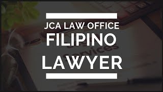 FILIPINO LAWYER IN TORONTO [upl. by Rosenberg233]