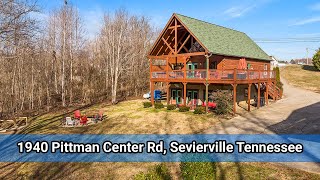 Riverfront Cabin in Pigeon Forge TN  Perfect Investment Property for Vacation Rentals [upl. by Fulvia559]