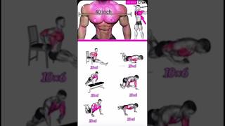 Chest Workout at home 🏠 💪 fit shots fitness ytshort [upl. by Akehsal]