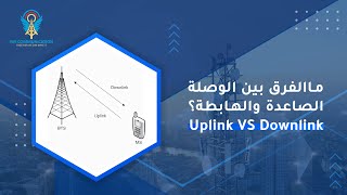 Uplink VS Downlink in wireless communications ما هو الفرق بين الوصلة الصاعدة والوصلة الهابطة ؟ [upl. by Ehlke]