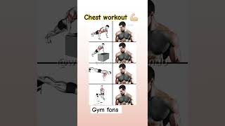 Chest home workout 💪🏻 foryou [upl. by Ahsilla]