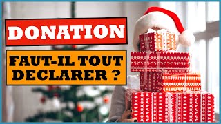 DONATION Calcul paiement et déclaration des droits lors de la transmission [upl. by Artaed]