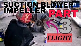 IMPELLER FABRICATION  SUCTION BLOWER [upl. by Aholah]