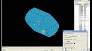 Howto Visualise crystal morphology using Mercury [upl. by Onifled39]