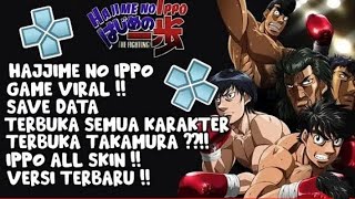 game Hajime no ippo ppsspp savedata versi terbaru 2025 [upl. by Nimrak24]