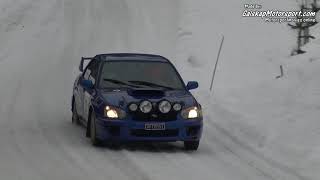 Rally Finnskog SS2 20022021 [upl. by Stephana]