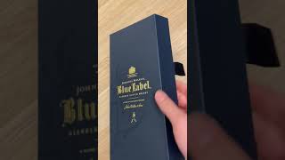 Unboxing Johnnie Walker Blue Label [upl. by Bodkin]