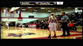 Girls Varsity Basketball Wausau East vs Marshfield [upl. by Sunday880]