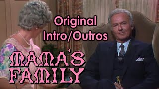 Mamas Family Original IntroOutros Compilation [upl. by Jarvey571]