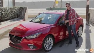 2016 Mazda3 Hatchback Test Drive Video Review – 25L SkyActiv Grand Touring [upl. by Simaj158]