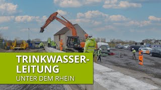 Update Neue Trinkwasserleitung unter dem Rhein soll Niederwerth und Vallendar verbinden [upl. by Harim182]