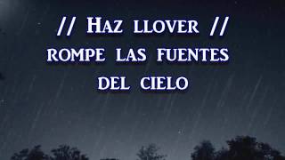 haz llover con letra [upl. by Takeshi]