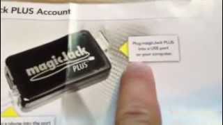 Magic Jack Plus Install Set Up and Activate [upl. by Sydel]