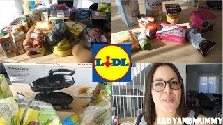 RETOUR DE COURSE LIDL Avec les prix et un gaufrier [upl. by Maddie]