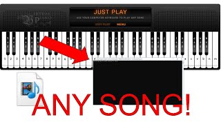 HOW TO CONVERT MIDI FILES AND PLAY VIRTUAL PIANO USING A PROGRAMBOT ANY SONG [upl. by Rowell5]