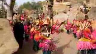 Dogon Mask Dance  Mali [upl. by Mitchael]