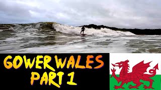 SURFING the EPIC SWELL of the YEAR in WALES [upl. by Adella812]