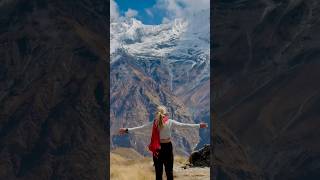 Annapurna base camp🏔️ travelvideo mountains jhapalee [upl. by Baram]