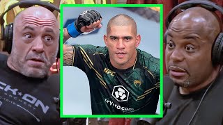 Joe Rogan amp DC COMPARING Alex Pereira To Jon Jones [upl. by Esaertal761]