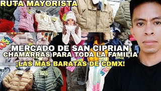 CHAMARRAS GABARDINAS PANTS Y CHALECOS PARA TODA LA FAMILIA EN EL MERCADO DE SAN CIPRIAN 😃 [upl. by Silma671]