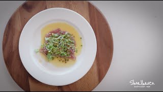 How to make Marinated Tuna with Passionfruit with Rick Stein  Our South Coast  Shoalhaven [upl. by Odnala]