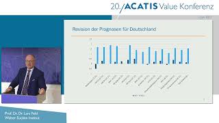 ACATIS Value Conference 2023  Economic and financial policy at the turn of the times  Prof Feld [upl. by Nitnilc]