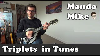 How to play triplets  Mandolin Lesson Advanced [upl. by Wayne]