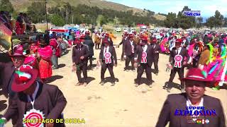 Fraternidad Morenada Poderosa Lago Sagrado de Sisasani Santiago de Okola  Prov Camacho 2024 [upl. by Bern]