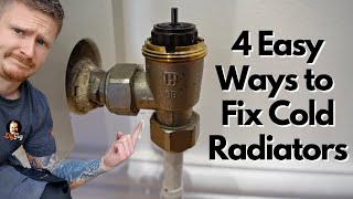 How to Fix a Cold Radiator 4 Easy Ways  DIY Plumbing [upl. by Ahsem82]