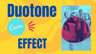 Duotone effect in Canva [upl. by Okram876]