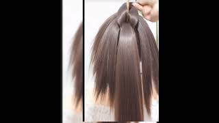 Hair juda ban ✨💖hairstyle tutorial ytshortsvideo 💕✨ song artwork [upl. by Mcnutt]