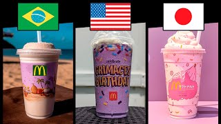 Grimace Shake Paises diferentes 2 [upl. by Hector]