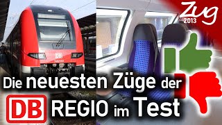 Wie gut sind die neuesten RegionalZüge der DB  Desiro HC  FrankenThüringenExpress [upl. by Kcaj]