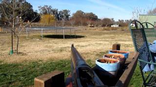 M1 Garand firing in full auto [upl. by Spielman739]