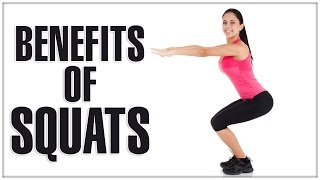 10 Benefits Of SQUATS For Women [upl. by Meil131]