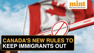 Canadas New Immigration Rules 5 Things To Know  No Work Permits While Staying Few Visa Approvals [upl. by Rivera427]