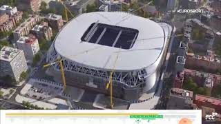 Fases obras Santiago Bernabéu Real Madrid [upl. by Kent]