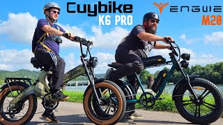 ENGWE M20 et EUYBIKE K6 Pro  K6F  Deux Vélos à Grande Autonomie 26 et 25Ah  Verdict Final [upl. by Naples333]