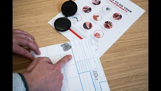 How To Take Your Fingerprints At Home [upl. by Ahsai]