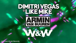 Dimitri Vegas amp Like Mike x Armin van Buuren x WampW  Repeat HQ [upl. by Anelam]