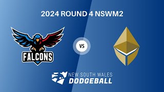 2024 NSWDL R4 Mens Div 2 Diehard Dark Knights vs Five Dock Falcons [upl. by Ahsinwad962]