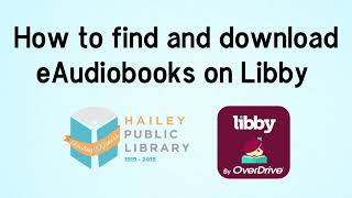 How to find Audiobooks in the Libby app [upl. by Lyrem]