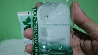 Review Dentiste Toothpaste mouthwash amp spray freshbreath badbreathfree [upl. by Enalb]