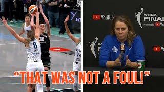 Minnesota Lynx vs New York Liberty  WNBA FINALS GAME 5 HIGHLIGHTS  WAS IT A FOUL [upl. by Idoc]