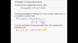 Probability of Independent Events [upl. by Marquez]