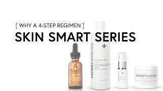 Why A FourStep Regimen  Vivant Skin Smart Series [upl. by Crescin]