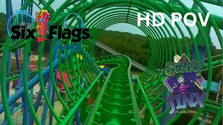 Jokers Jinx POV  Six Flags America 1080 HD [upl. by Aivital]